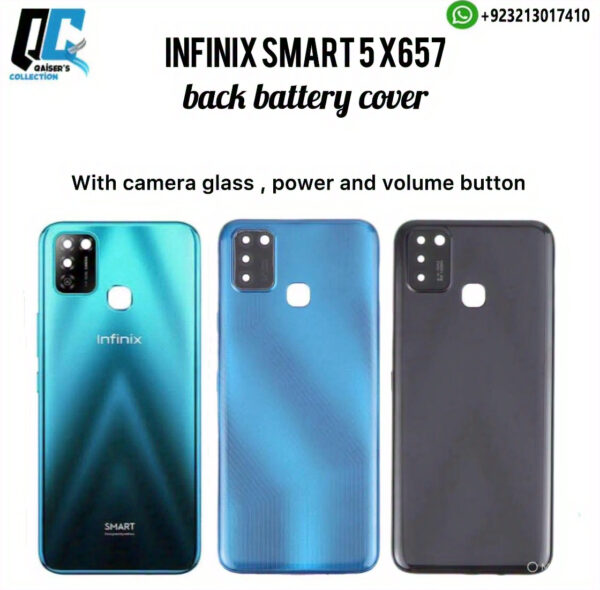 Infinix smart 5 x657 back batter cover