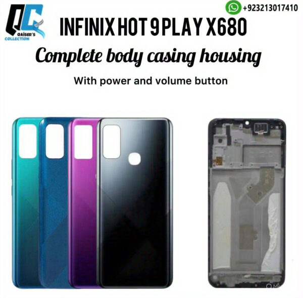 Infinix hot 9 play x680 housing