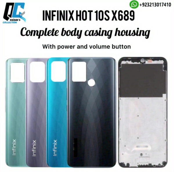 Infinix hot 10s x689 housing