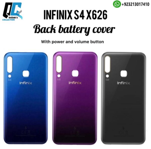Infinix S4 x626 back battery cover