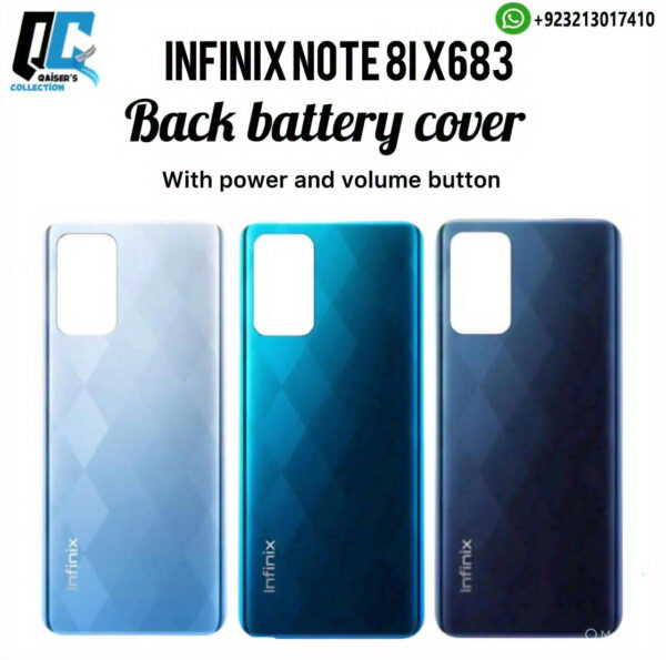 Infinix note 8i x683 battery back cover