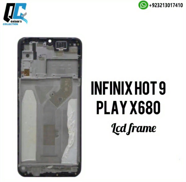 Infinix hot 9 play x680 lcd frame