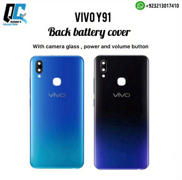 Vivo Y91 battery back cover