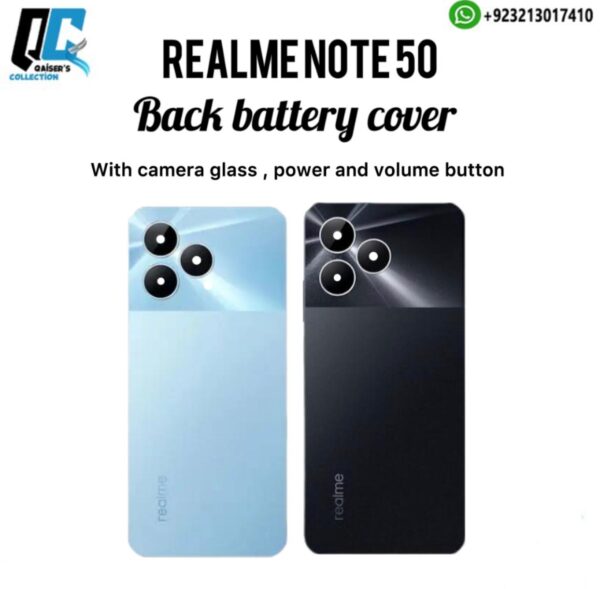 realme note 50 battery back cover