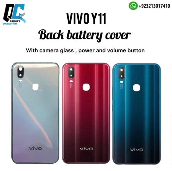 Vivo y11 battery back cover