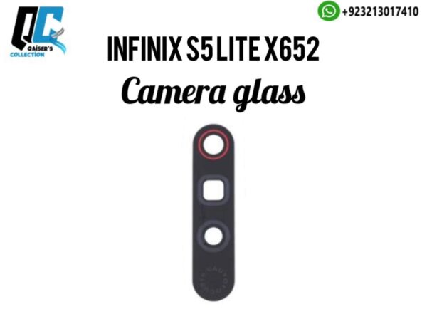Infinix s5 lite x652 camera glass