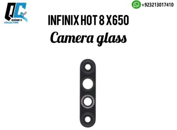 Infinix x650 hot 8 camera glass