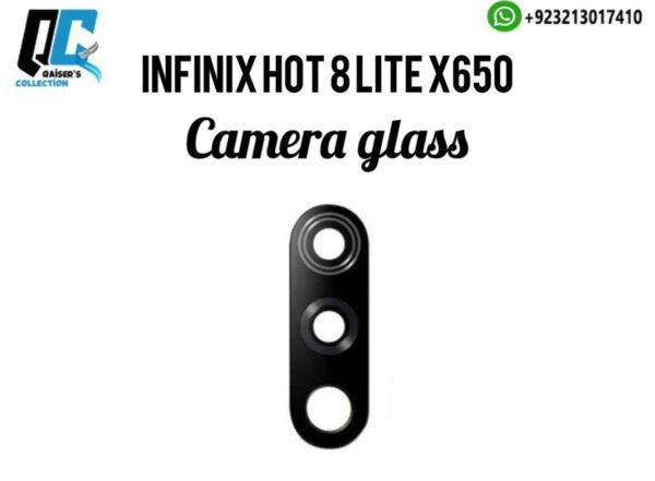 Ifinix hot 8 lite x650 camera glass