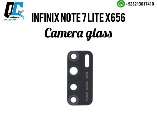 Infinix note 7 lite x656 camera glass