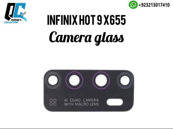 Infinix hot 9 x655 camera glass