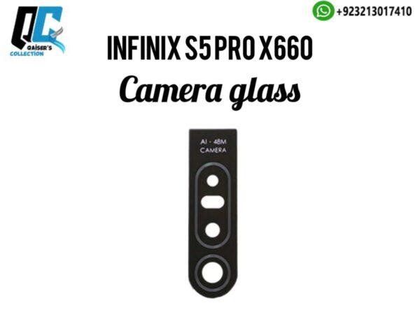 Infinix s5 pro x660 camera glass