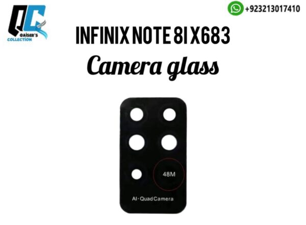 Infinix note 8i  x683 camera glass