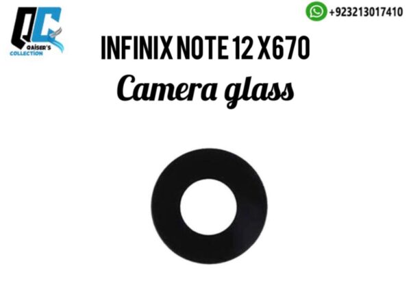 Infinx x670 note 12 camera glass
