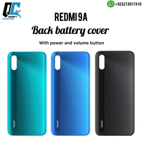 Redmi 9a battery back cover