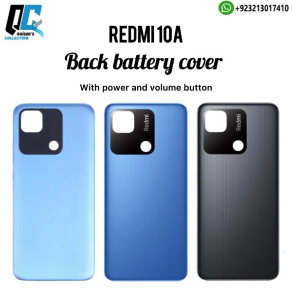 Redmi 10a battery back cover