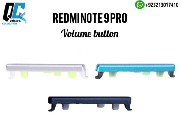 Redmi note 9pro volume button