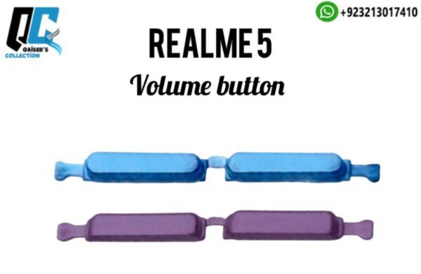 Realme 5 volume button