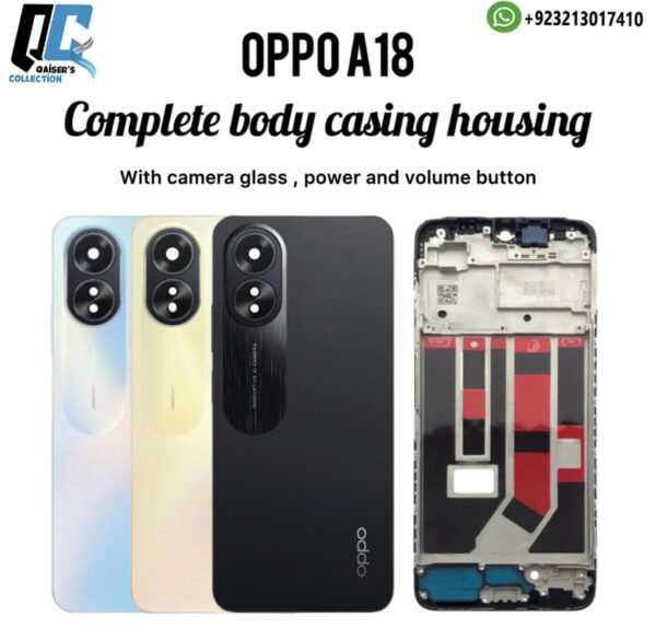 Oppo A18 housing