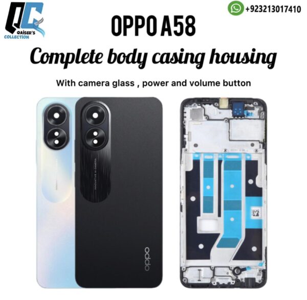 Oppo A58 housing
