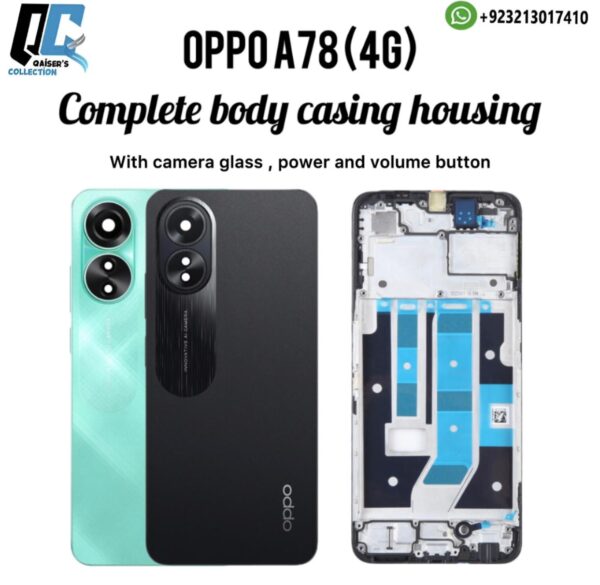 Oppo A78 housing
