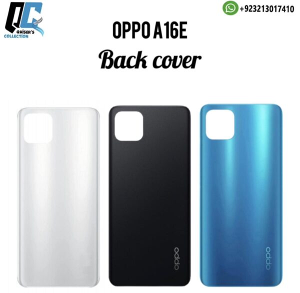 Oppo A16E battery back cover