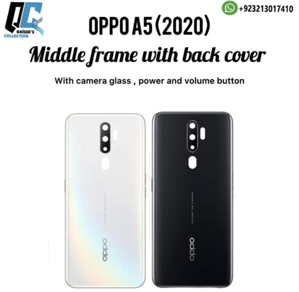 Oppo A52020 middle frame with back cover