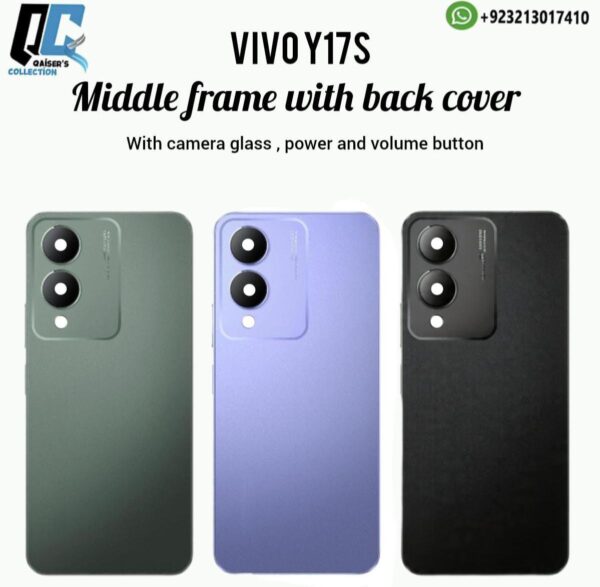 Vivo y17s middle frame with back cover