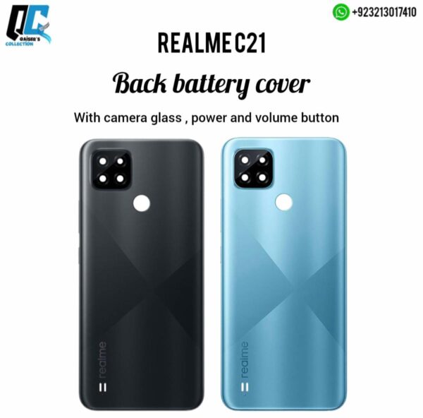 Realme C21 battery back cover