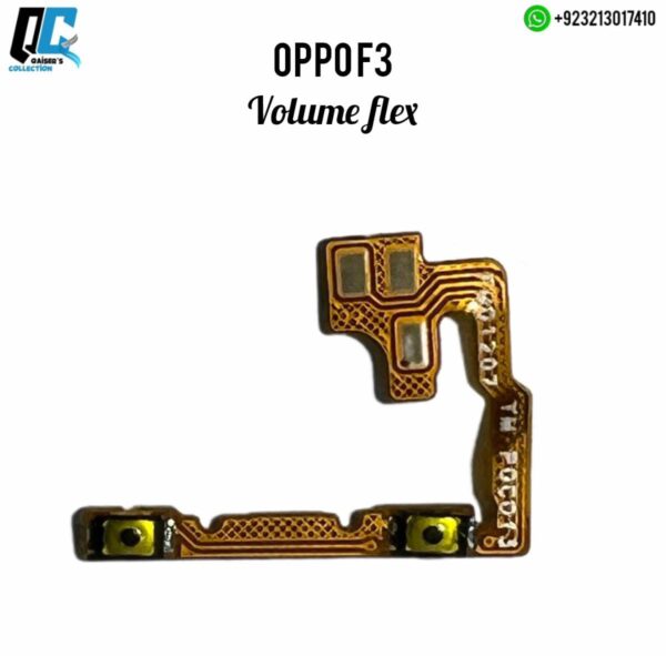 Oppo F3 volume flex