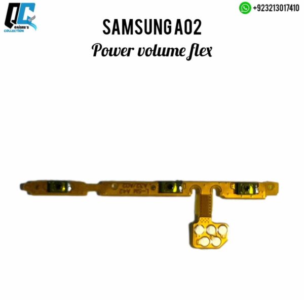 Samsung A02 power volume flex