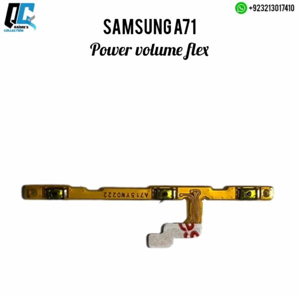 Samsung A71 power volume flex