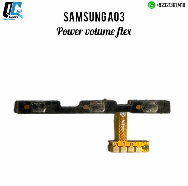 Samsung A03 power volume flex