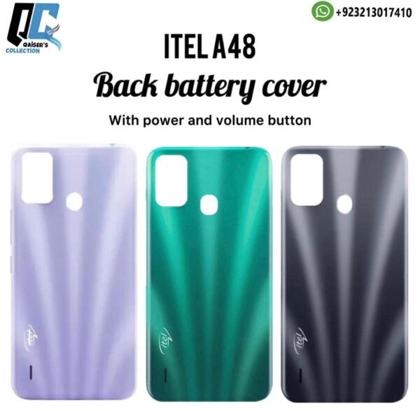 Itel A48 battery back cover