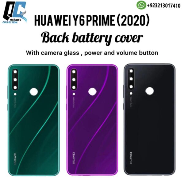 Huawie Y6p2020 battery back cover