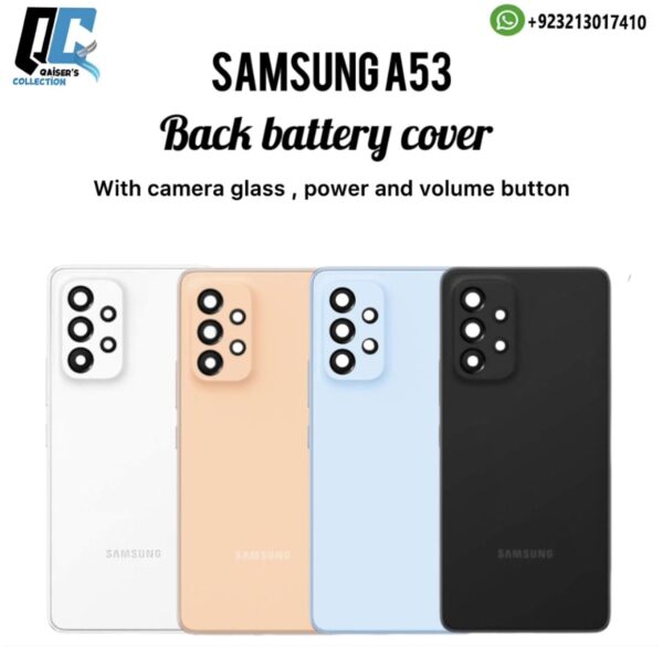 Samsung A53 battery back cover