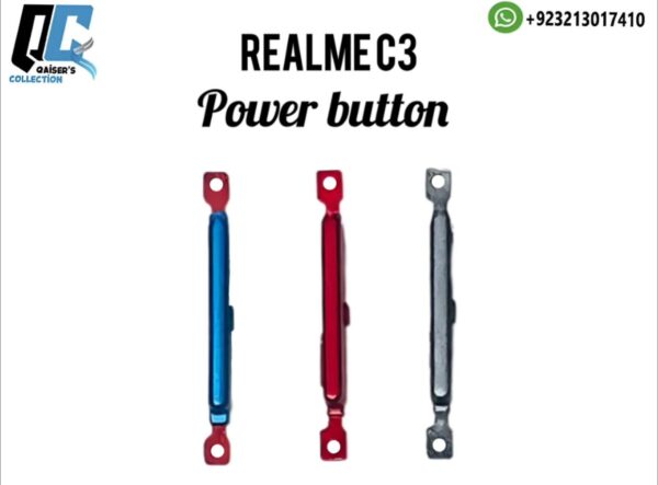 Realme C3 power button