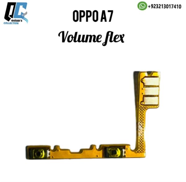 Oppo A7 volume flex