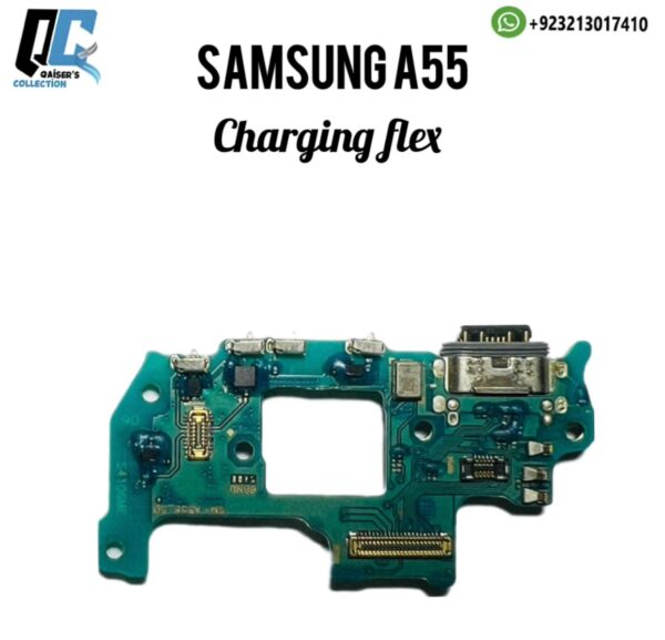 Samsung A55 charging flex
