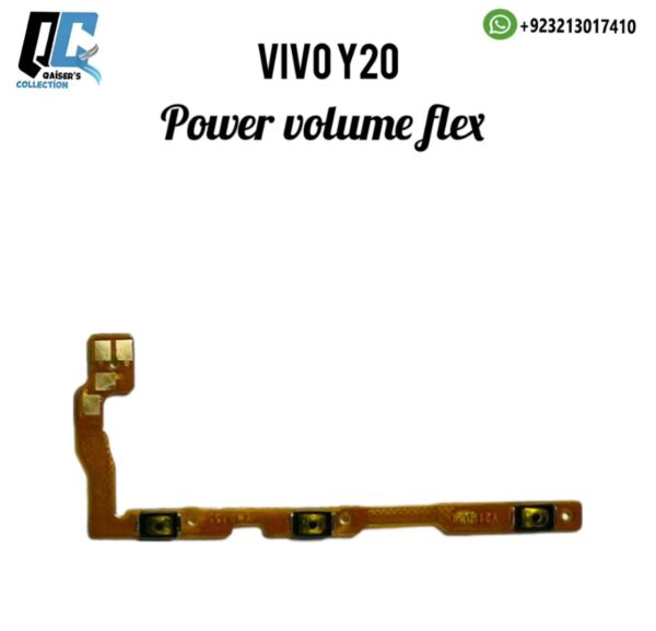 Vivo Y20 power volume flex