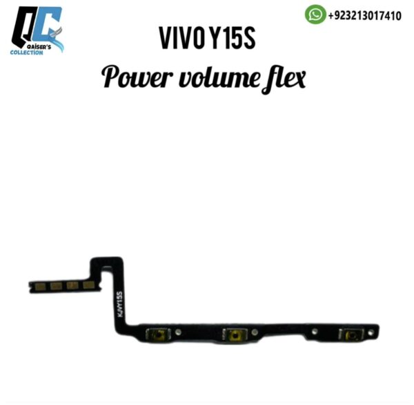 Vivo Y15s power volume flex