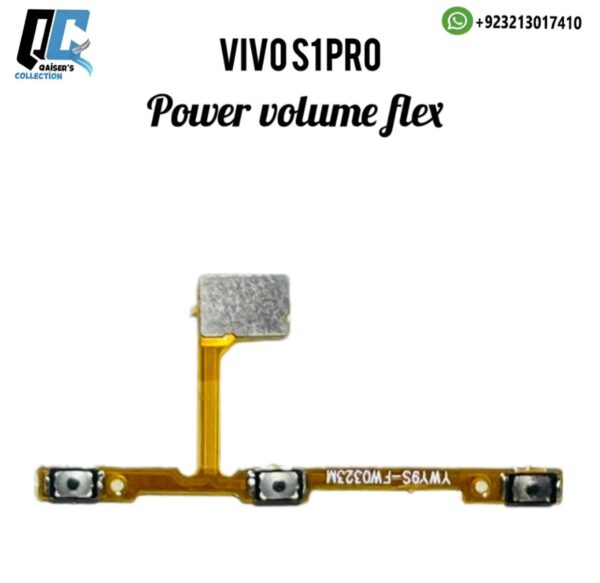 Vivo S1 pro power volume flex