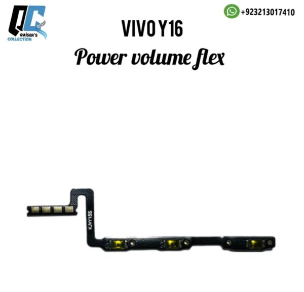 Vivo Y16 power volume flex