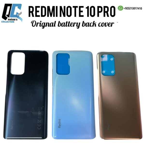 Redmi Note 10 pro battery back cover