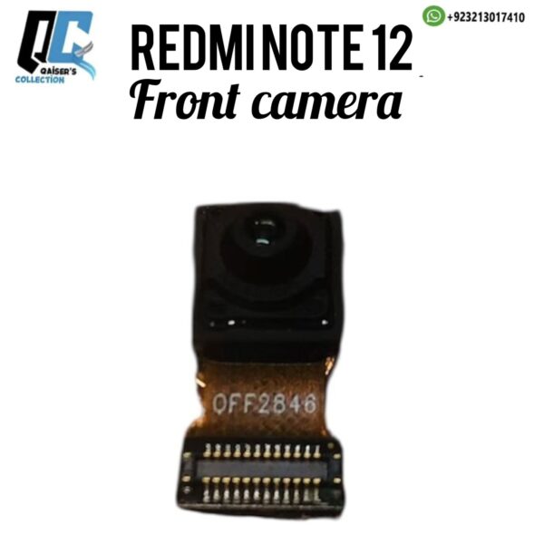 Redmi Note 12 front camera