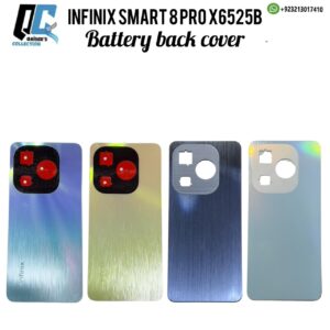 infinix smart 8 pro X6525b battery back cover