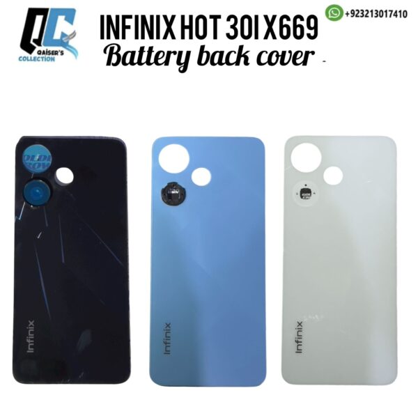 Infinix Hot 30i X669 battery back cover