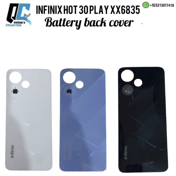 Infinix Hot 30 Play X6835 battery back cover
