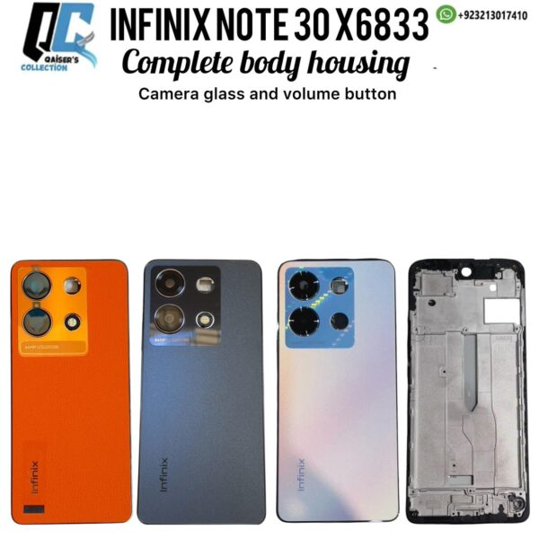 Infinix Note 30 X6833 housing