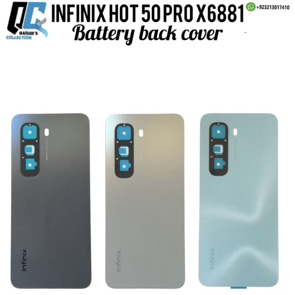 Infinix Hot 50pro X6881 battery back cover