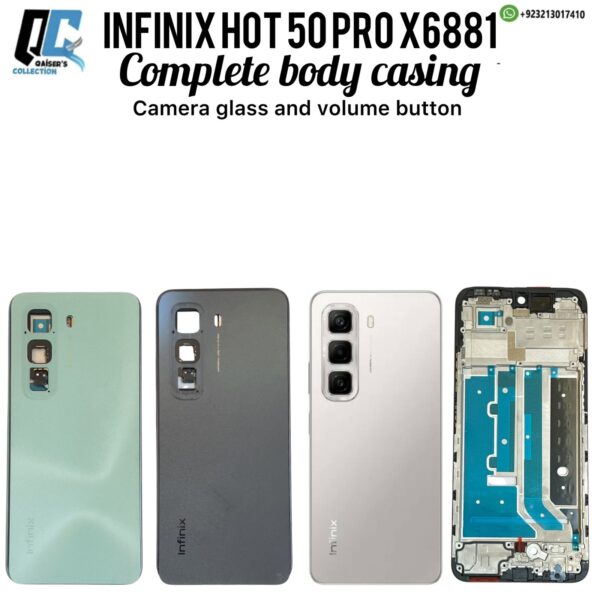 Infinix Hot 50pro x6881 housing